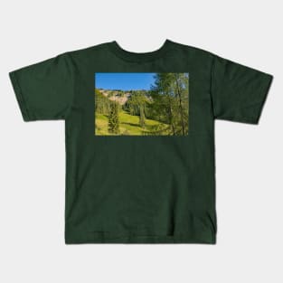 Monte Morgenleit in North Italian Alps Kids T-Shirt